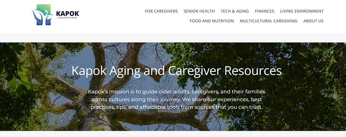 Kapok Aging and Family Caregiving